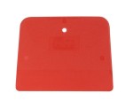 Szpachelka plastikowa Colad czerwona giętka 120 x 90 mm, 5 szt.