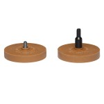 Krążki do usuwania kleju z adapterem Hamach, 2 szt.