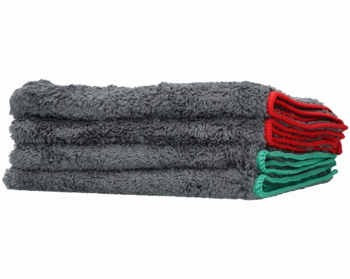 Ściereczki z mikrofibry szare miękkie 40cmx40cm 4szt.