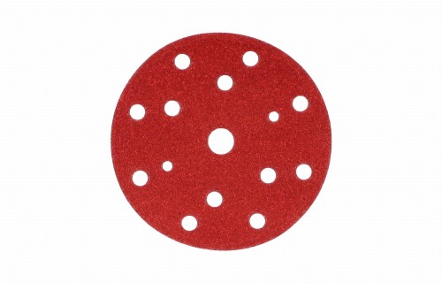 Krążki szlifierskie Ø 150mm 15 otworów czerwone Finixa