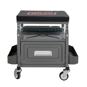 Taboret roboczy Deluxe z szufladami Colad