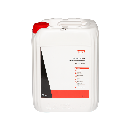 Folia kabinowa natryskowa zrywalna Blizzard White Colad, 10 l