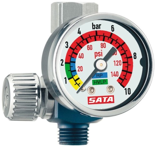 SATA manometr z reduktorem