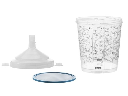Kubki lakiernicze RPS SATA 600 ml, 60 szt. 