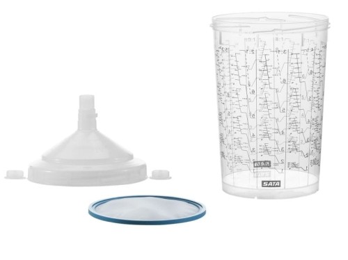 Kubki lakiernicze RPS SATA 900 ml, 40 szt. 